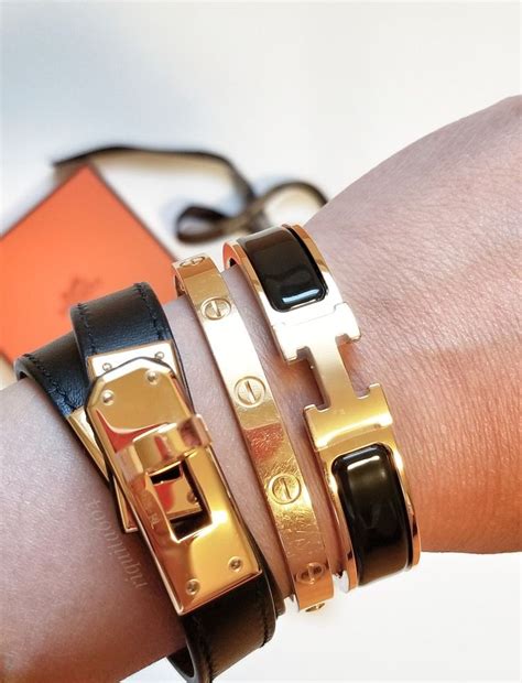 hermes stacking bracelets|fashion accessory hermes h bracelet.